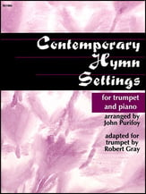 CONTEMPORARY HYMN SETTINGS FOR TRUMPET cover